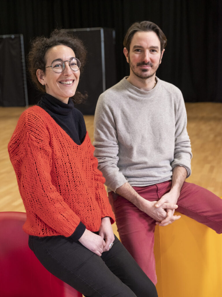 Zoé BRIDJI et Jean-Marie Nivaigne. Compagnie Système B. Lauréat de l'accélérateur Culture Sélection (2022)